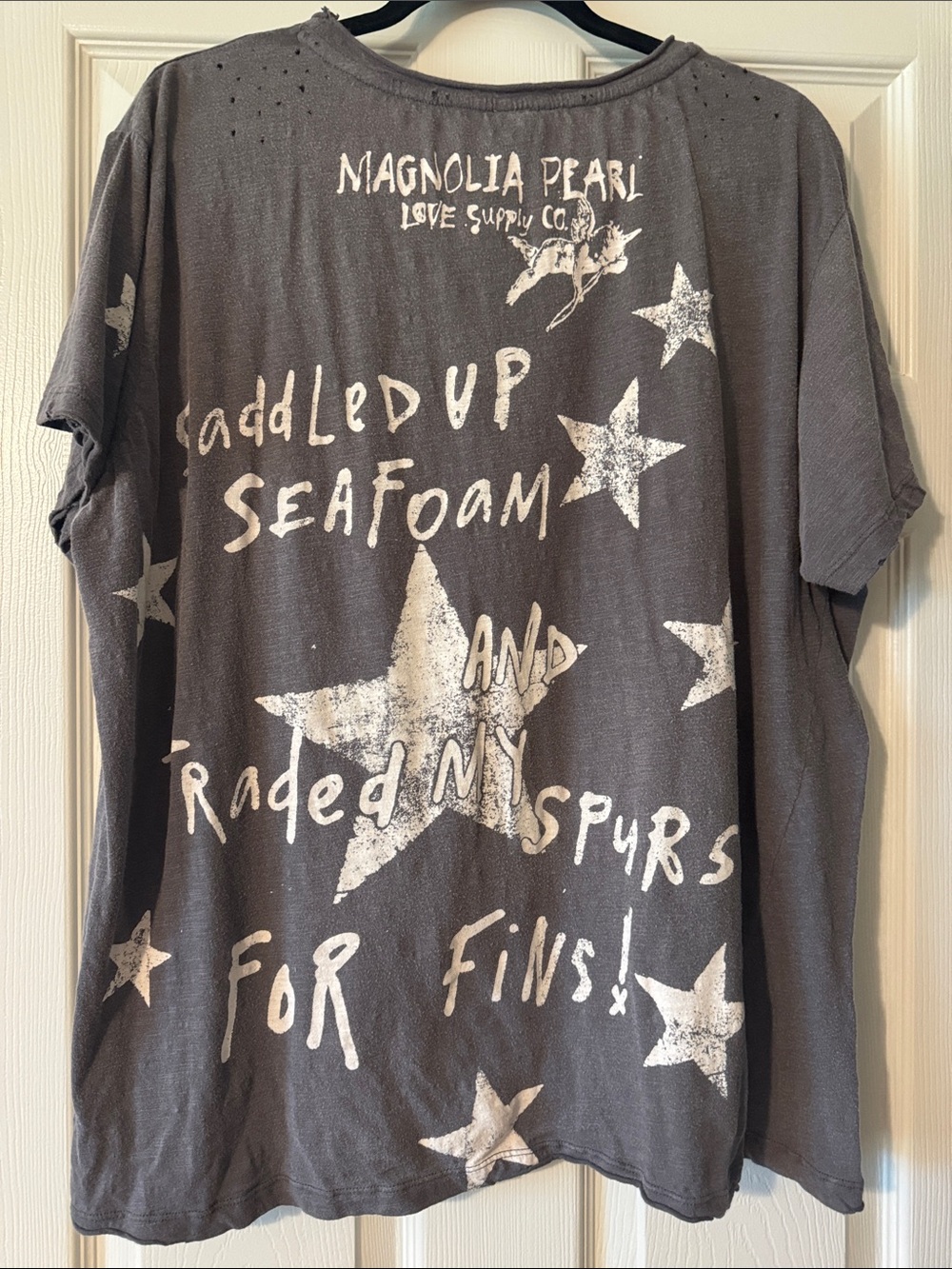 Magnolia Pearl My Spurs Cowabunga Tee - Picture 3 of 7